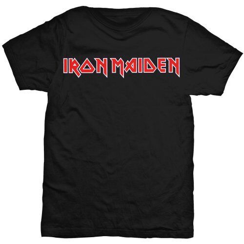 T-shirt logo Iron Maiden OFFICIEL - Photo 1/1