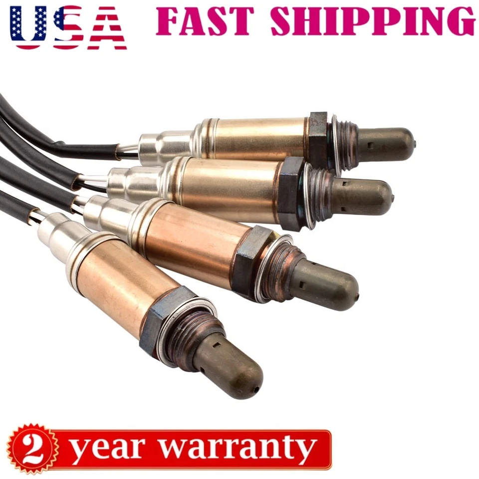 Juego de 4 sensores de oxígeno O2 Motorcraft para Ford Mustang 3.8L 4.0L 4.6L 5.0L 5.4L Foto 3 de 4