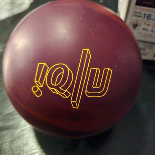 NEW 16LB STORM IQ TOUR/U RARE OVERSEAS Bowling Ball eBay