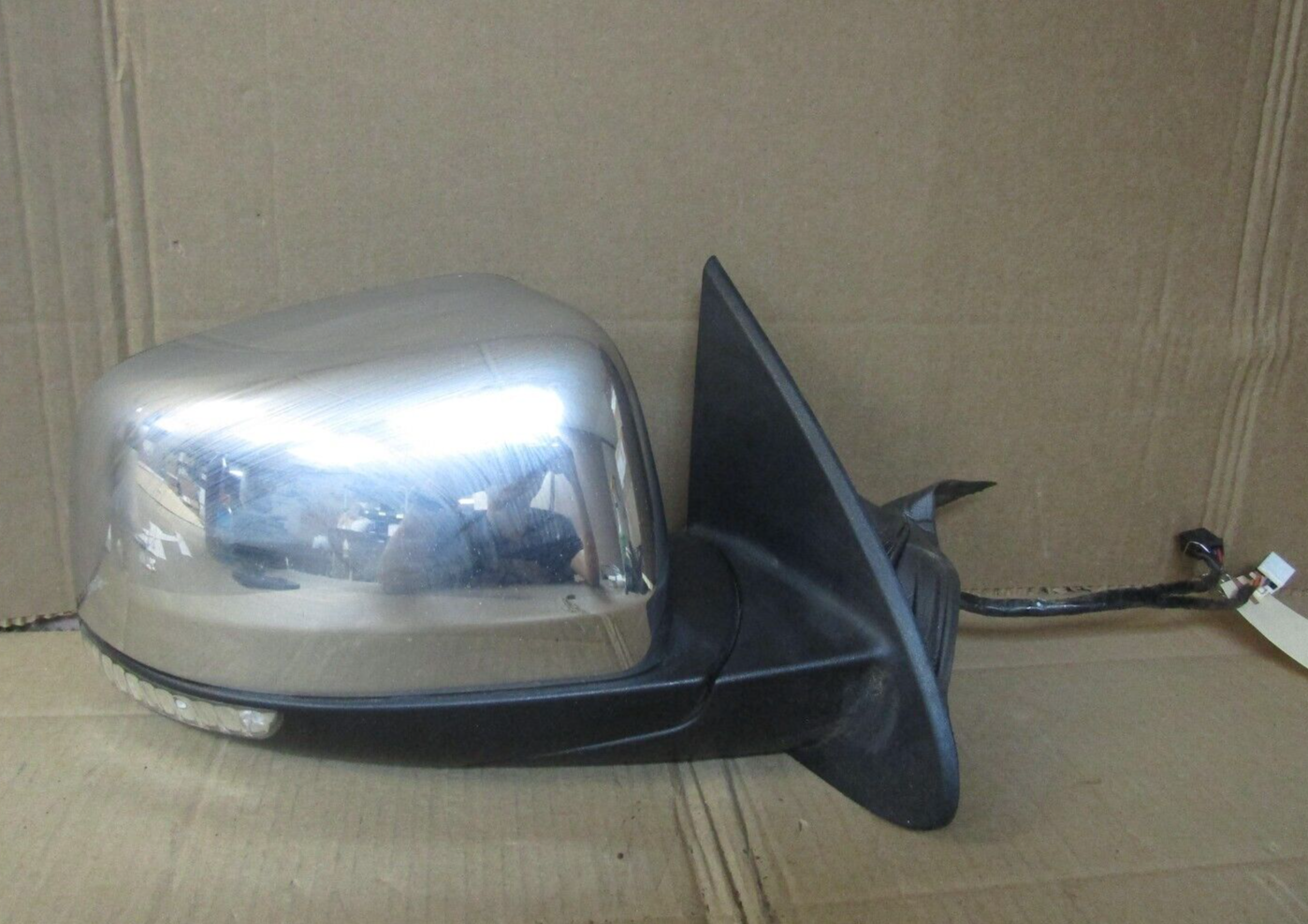 11-20 Jeep Grand Cherokee Passenger Side Mirror Right RH Turn Signal Chrome RLx2