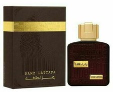 LATTAFA RAMZ LATTAFA GOLD EAU DE PARFUM 3.4oz/100ml Unisex Fragnance Free POST.