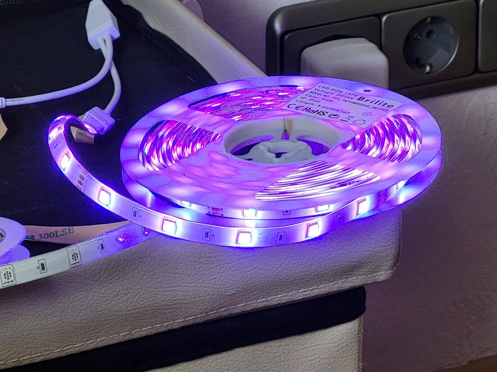 LED Color Lichtstreifen Stripe 1 Paket 2x5m