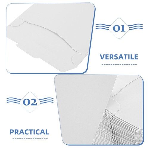 10 Pcs CD -Tasche -Speichergehäuse Flacher Versandkarton Aus Pappe - Afbeelding 6 van 12