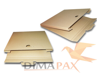 25 LP Versand Kartons 325x325x13 mm für 1-3 Vinyl Schallplatten 12'' inch dimapax