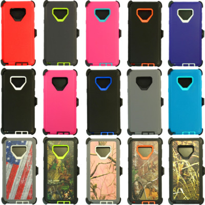 For Samsung Galaxy Note 9 Case w/ Screen & (Belt Clip Fits Otterbox Defender)