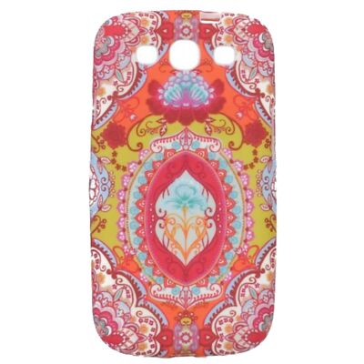 Oilily Travel Lotus Galaxy SIII Case Handytasche Etui Rot Red Neu