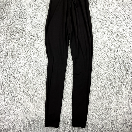 H&M Coachella Bodysuit Jumpsuit Women's 6 Black Strappy Tie Back Festival - Picture 7 of 11