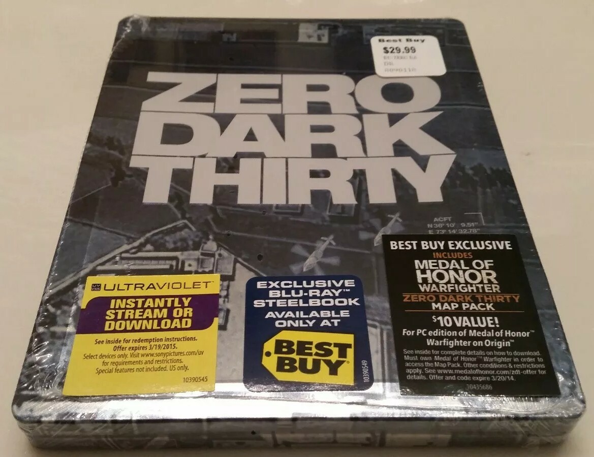 waive DVD 「LAST GIGS-limited edition-」 Zero Dark Thirty Embossed STEELBOOK (Blu-ray Disc, Best Buy