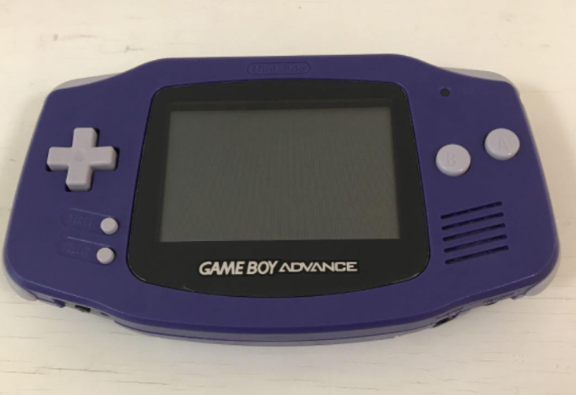 Nintendo GAMEBOY Advance Violet (complete) With Box and User's