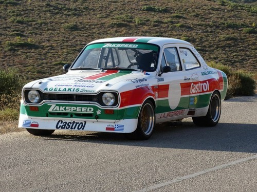 Cuerpo Lexan Classic Escort Mk1 transparente de radiocontrol 1:10 + calcomanías Zakspeed Castrol Luxemburgo - Imagen 1 de 8