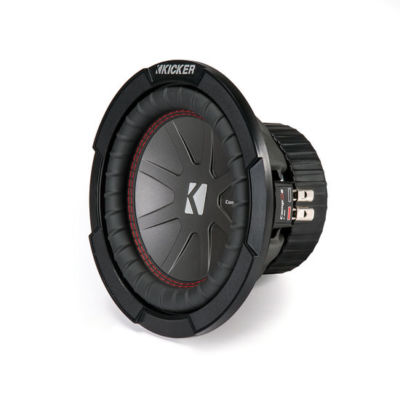 Kicker CWR84 (48CWR84) 8'' CompR CWR84 Dual 4 ohm Car 600W Max Subwoofer 300 RMS