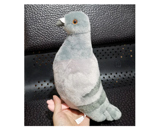 stuffed pigeon toy