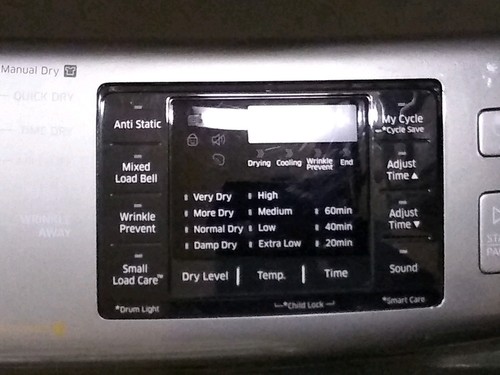 SAMSUNG STEAM MOISTURE WASHER PANEL AND BOARD ASSY DC97-18206C DC93-00376D USED! - Picture 3 of 11