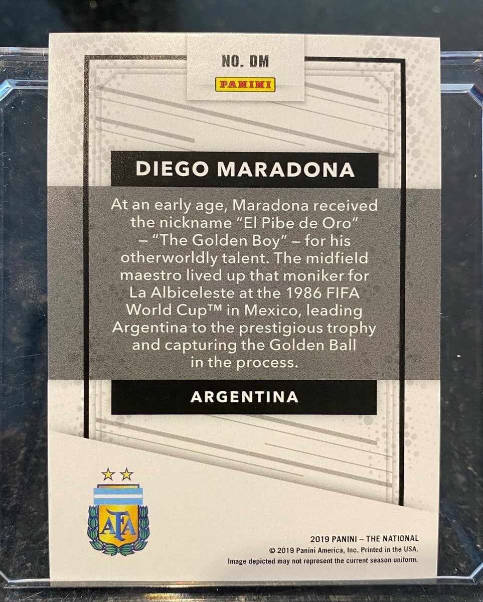 2019 Panini National Convention - Legends Diego Maradona #DM /299