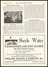 1929 Irving Buchner Leather De Luxe Co Photo New York Warehouse Article Print Ad
