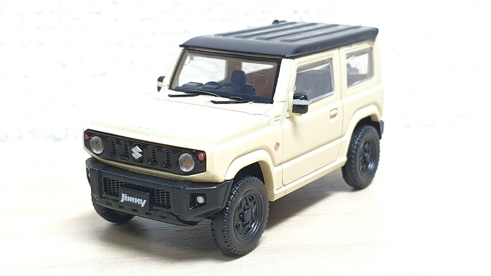 1/64 Aoshima JB64 SUZUKI JIMNY OFF WHITE suv jeep truck car model