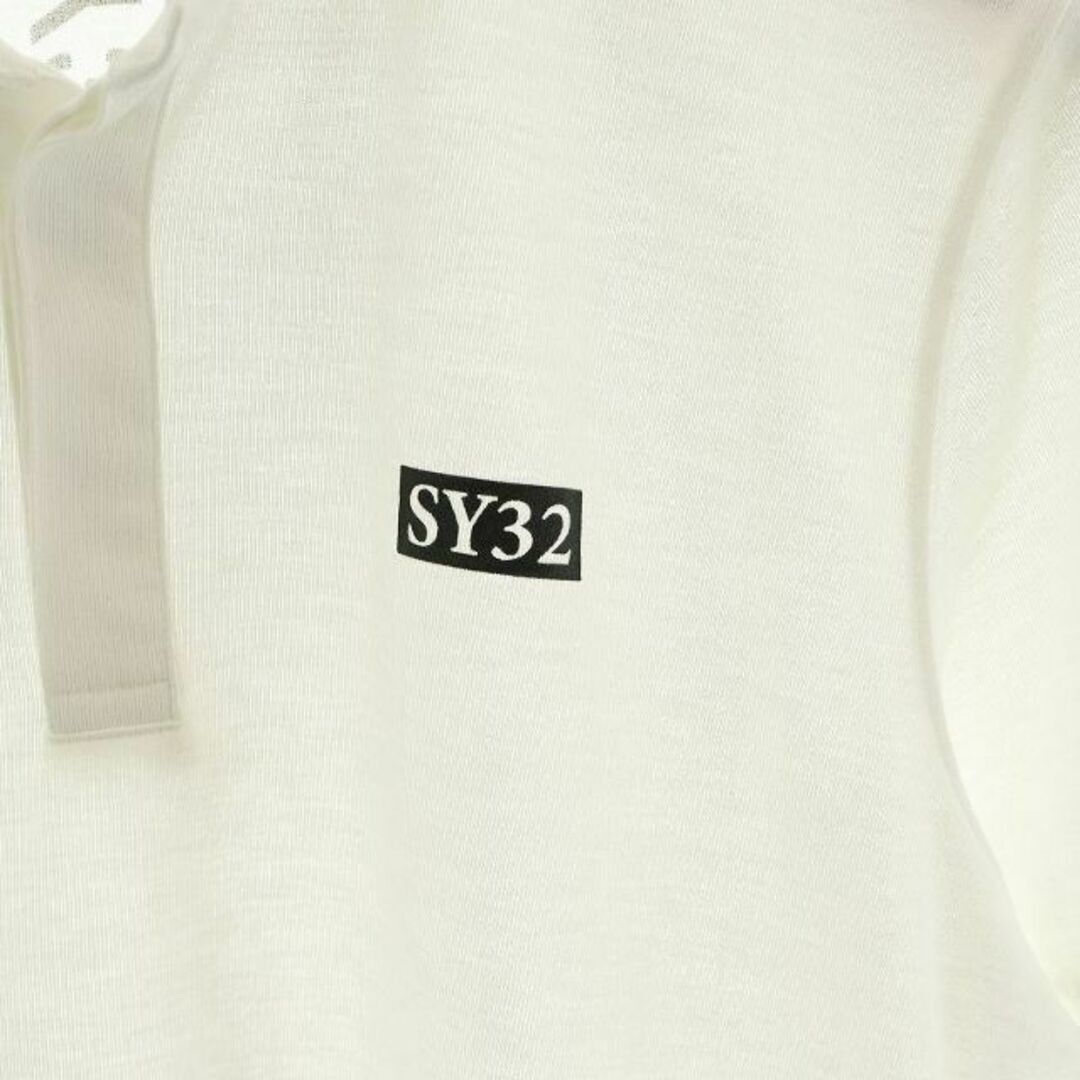 Sweet Years SY32 Polo Shirt Short Sleeve Logo M White AN39
