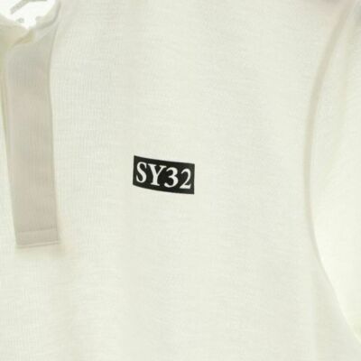 Sweet Years SY32 Polo Shirt Short Sleeve Logo M White AN39