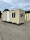 New 20 ft Shipping Container Office / Ground Level Mobile Office/ Jobsite Office