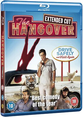 The Hangover (Extended Cut) [Blu-Ray] [Region Free] NEW