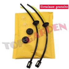 2x Tuyau Filtre Réservoir Tondeuse a Gazon Débroussailleuse 4 en 1 Multi Tool