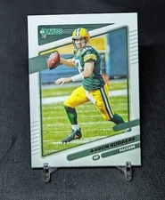 Aaron Rodgers 2021 Panini Donruss Football Base Card #155 Green Bay Packers 