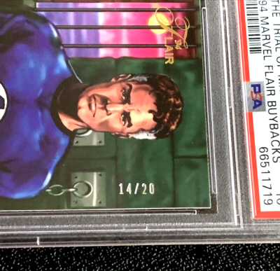 FaB 時の経過 Marvel マーベル CF 霧隠の秘境 PSA10 FaB 時の経過 Marvel マーベル CF 霧隠の秘境 PSA10 PSA 10