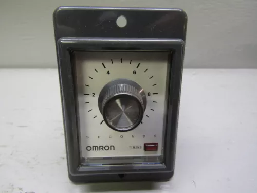 Omron STP-MYD-AA-UA Timer 0-10 Sec. 120V