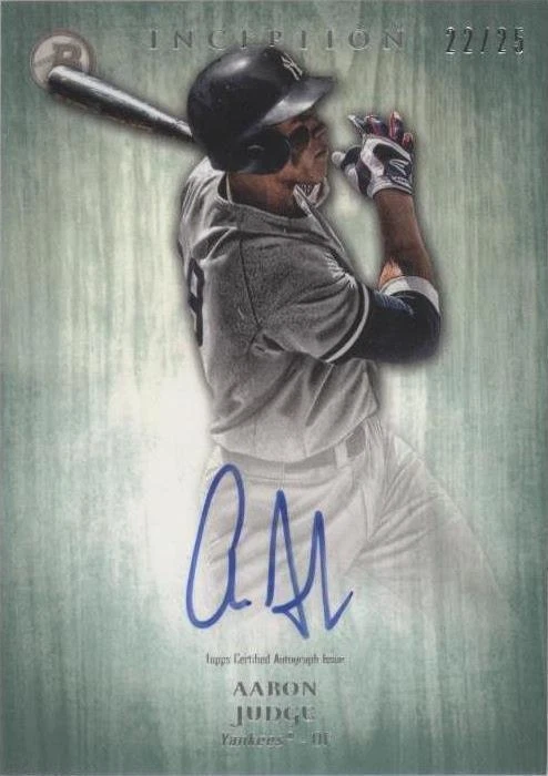 2014 Bowman Inception - Aaron Judge #PA-AJ for sale | eBay