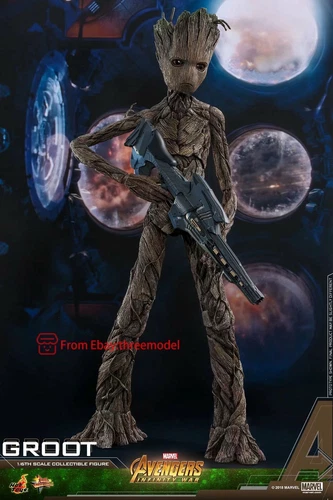 Hot Toys HT 1/6 MMS475 Avengers: Infinity War Groot Figurka akcji - Zdjęcie 4 z 11