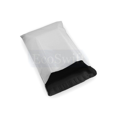 250 10x13 ECOSWIFT WHITE POLY MAILERS SHIPPING ENVELOPES BAGS 2.35 MIL 10 x 13 - Picture 2 of 5