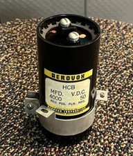 AEROVOX HCB 4000 MFD AT 50VDC CAPACITOR SCREW TERMINALS. NOS. SEE PICTURES.