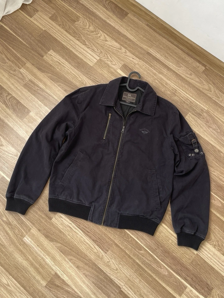Chaqueta Bomber Buzz Rickson Hombre Algodón Azul Marino Talla XL Foto 4 de 4