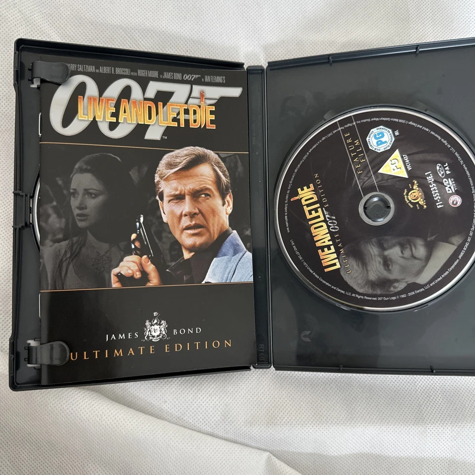 JAMES BOND 007 LIVE AND LET DIE DVD 1973 / 007 ULTIMATE EDITION - Image 4 of 4