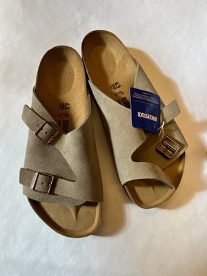 Vintage Birkenstock Zurich Sandals Clog Men\'s Size 10 EU 43 Brown Taupe Suede Birkenstock Zurich Suede - Taupe – Kith main image 4