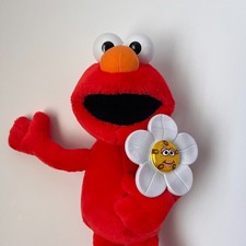 ELMO Loves You Talking Plush Stuffed Doll 2003 Vintage Working - See Video