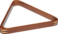 RK8B Honey Action RK8B Wood Stain Triangle Rack w/ Brass Corner