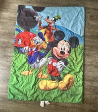 Mickey Mouse, Donald Duck, Goofy Toddler Quilted Blanket