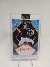 2023 Wild Card Mania Platinum Kaleidoscope /3 Kade McClure #AM-D40 Auto