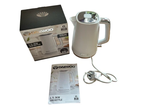 Daewoo SDA2629 Stirling Collection 1.7 Jug Kettle - OPENED - NEVER USED