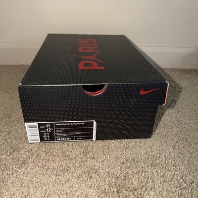 Phantom Vision Elite DF SE FG Jordan X PSG Soccer Cleat BOX ONLY! Size 11
