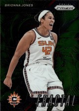 2024 Panini Prizm WNBA Fractal Brionna Jones Card #9