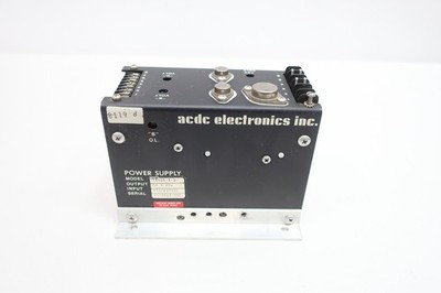 Acdc Electronics TR101-1-2 Power Supply 115v-ac 230v-ac 12v-dc