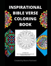 Inspirational Bible Verse Coloring Book: Mandala Patterns to Color While Learnin