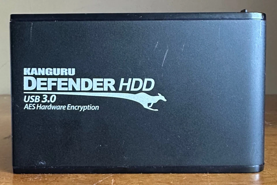Kanguru 1TB Defender HDD300/SDD300 AES USB3 Secure Data Encrypted External Drive - Image 2 of 4