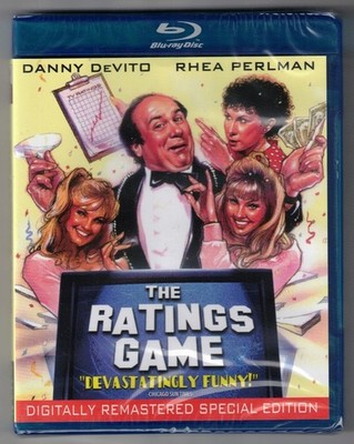 NEW! SEALED! The Ratings Game [1984/2016] Blu-ray OLIVE FILMS Danny DeVito, Rhea