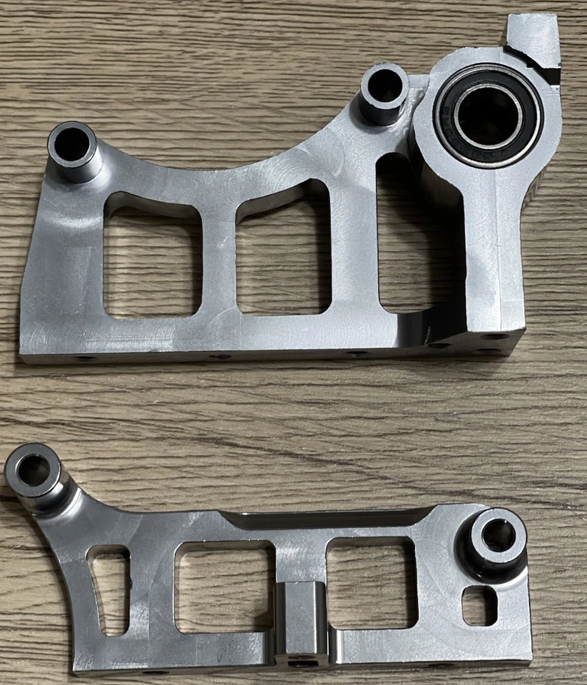 CNC ALLOY ENGINE MOUNT SET For Smartech Nutech Carson FTX 1/5 4WD RC - Image 3 of 4