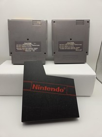 Super Mario Bros. 5-Screw Cartridge and DR. Mario (Nintendo NES,) 