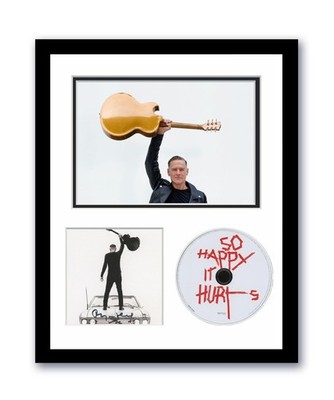 Bryan Adams Autograph Signed 11x14 Custom Framed CD Photo So Happy it Hurts ACOA