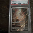 Pokemon Charmander 168/165 Scarlet & Violet 151 Illustration Rare PSA 8 NM-MT